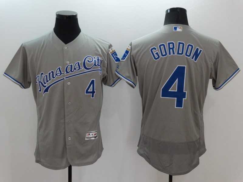 Kansas City Royals #4 Alex Gordon Gray 2016 Flexbase Collection Stitched Jersey,We sell and wholesale Kansas City Royals #4 Alex Gordon Gray 2016 Flexbase Collection Stitched Jersey on line form chian!